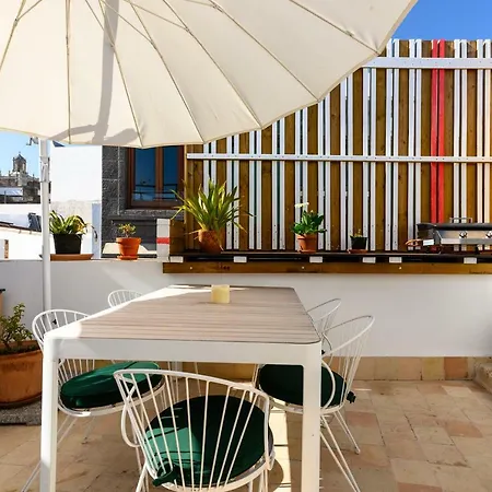 Open Air Historic Penthouse Vegueta לאס פאלמס דה גראן קנאריה